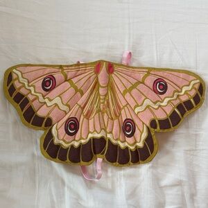 Pink and Brown Butterfly Wing Costume